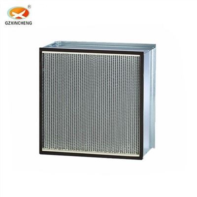 Filtro Hepa de marco de aluminio con tablilla
