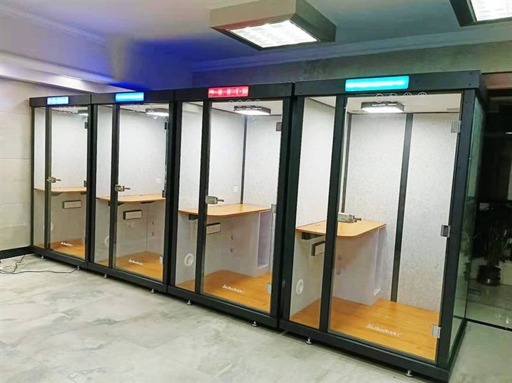 Mini Soundproof Studio For Live Webcasting Stream Pod Direct Broadcasting Room Movable Sound Insulation Office Booth (10)